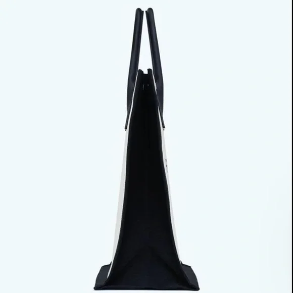 NWT Authentic YSL Saint Laurent Rive Gauche Tote Bag in Greggio Nero! MSRP $1990 - Picture 10 of 16